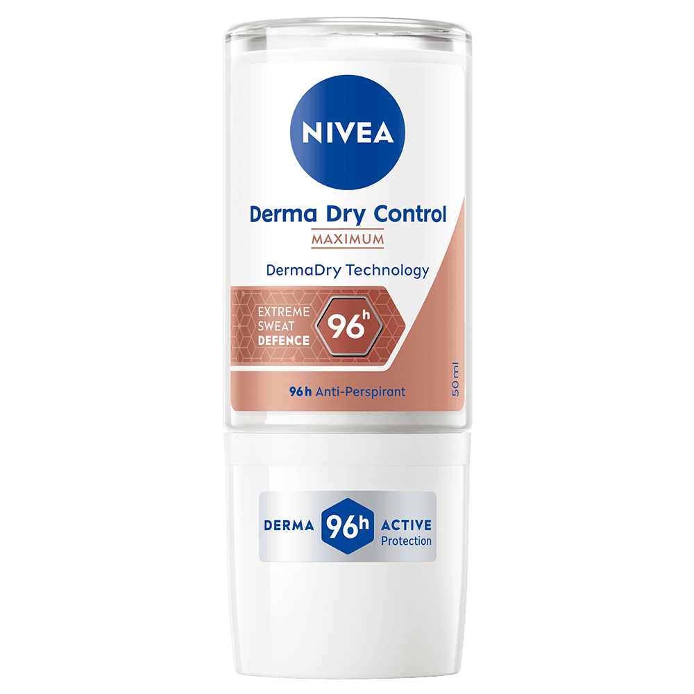 NIVEA Antiperspirant Deo Derma Dry Control Maximum Roll On 50 ml