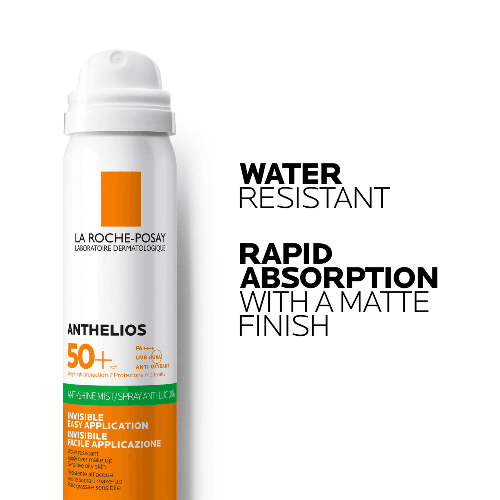 La Roche-Posay Anthelios Anti Shine Mist SPF50+ 75 ml - produktbild 2
