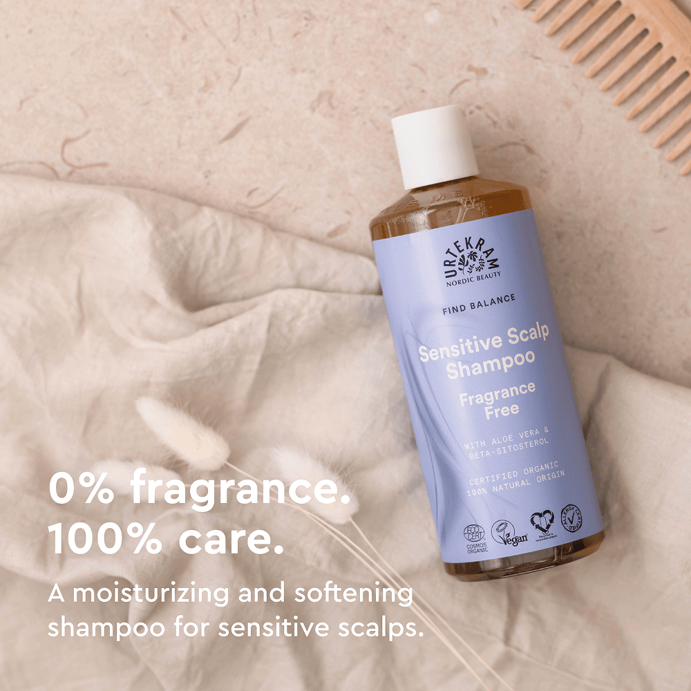 Urtekram Fragrance Free Schampo 500 ml - produktbild 3