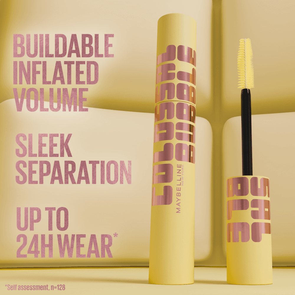 Maybelline New York The Colossal Bubble Mascara Very Black 10 ml - produktbild 3