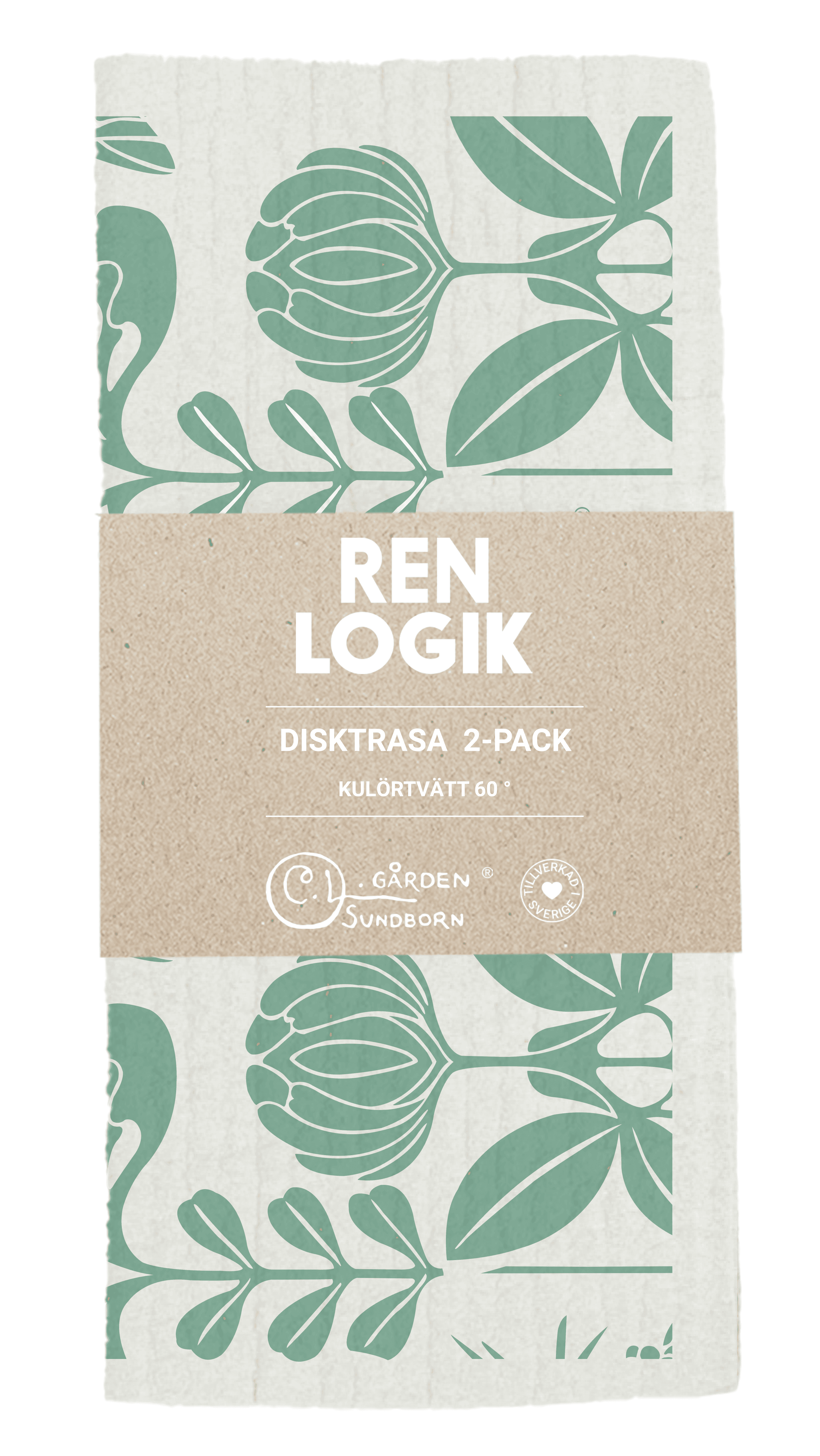 Ren Logik Disktrasa Grön & Gul 2 st