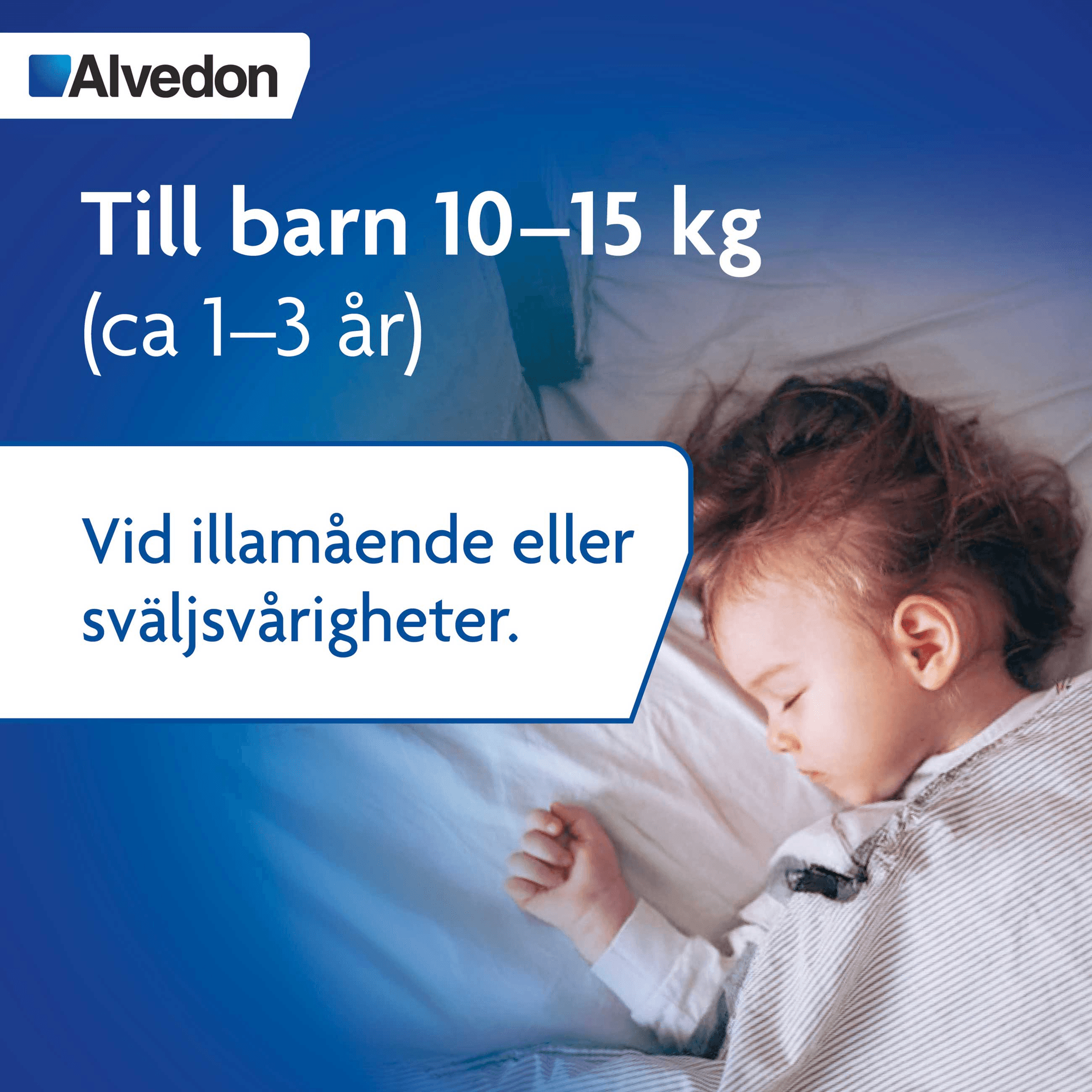 Alvedon suppositorium 125 mg 10 st (10-15 kg) - produktbild 2