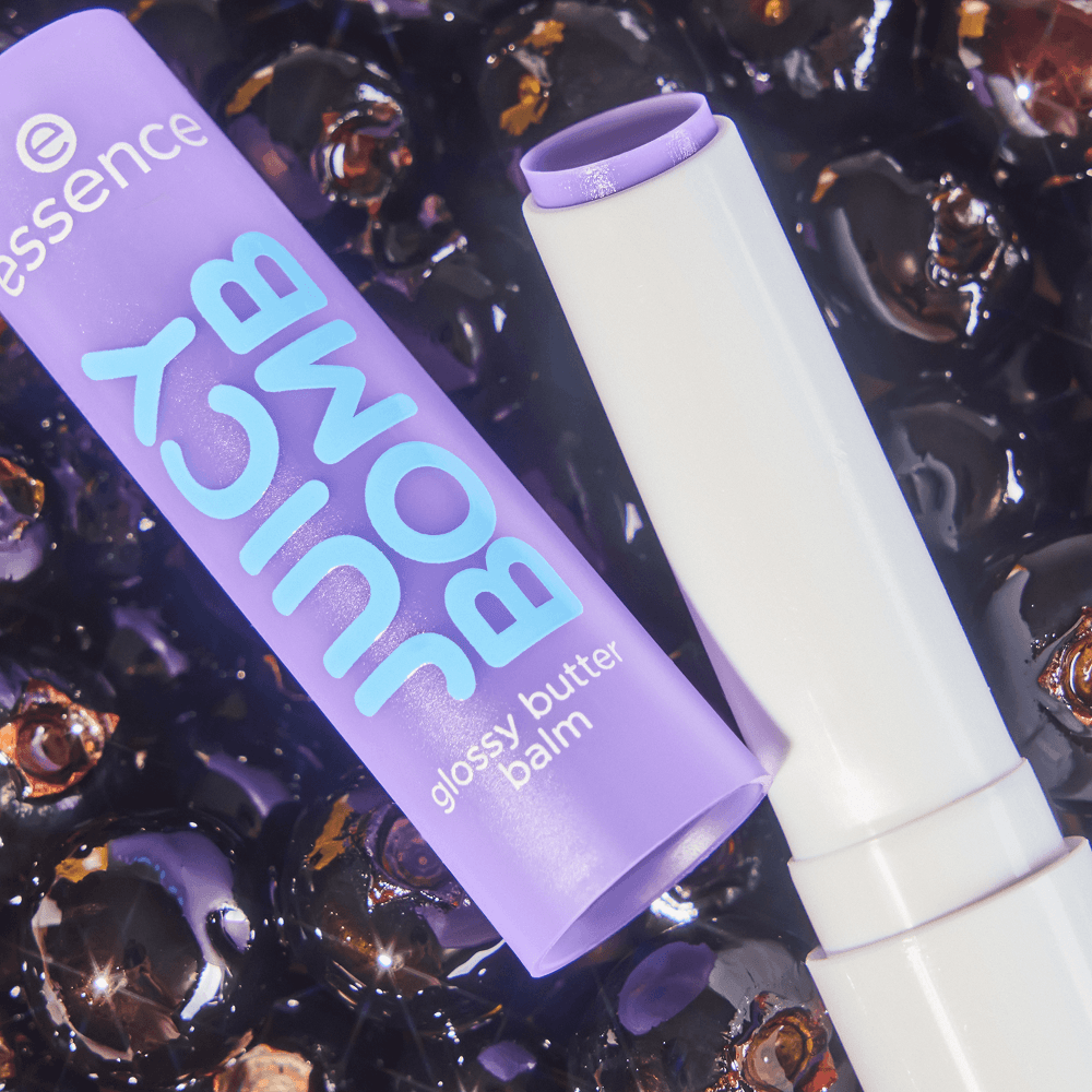 essence Juicy Bomb Glossy Butter Balm 02 So Berry Cute 2,5 g - produktbild 5