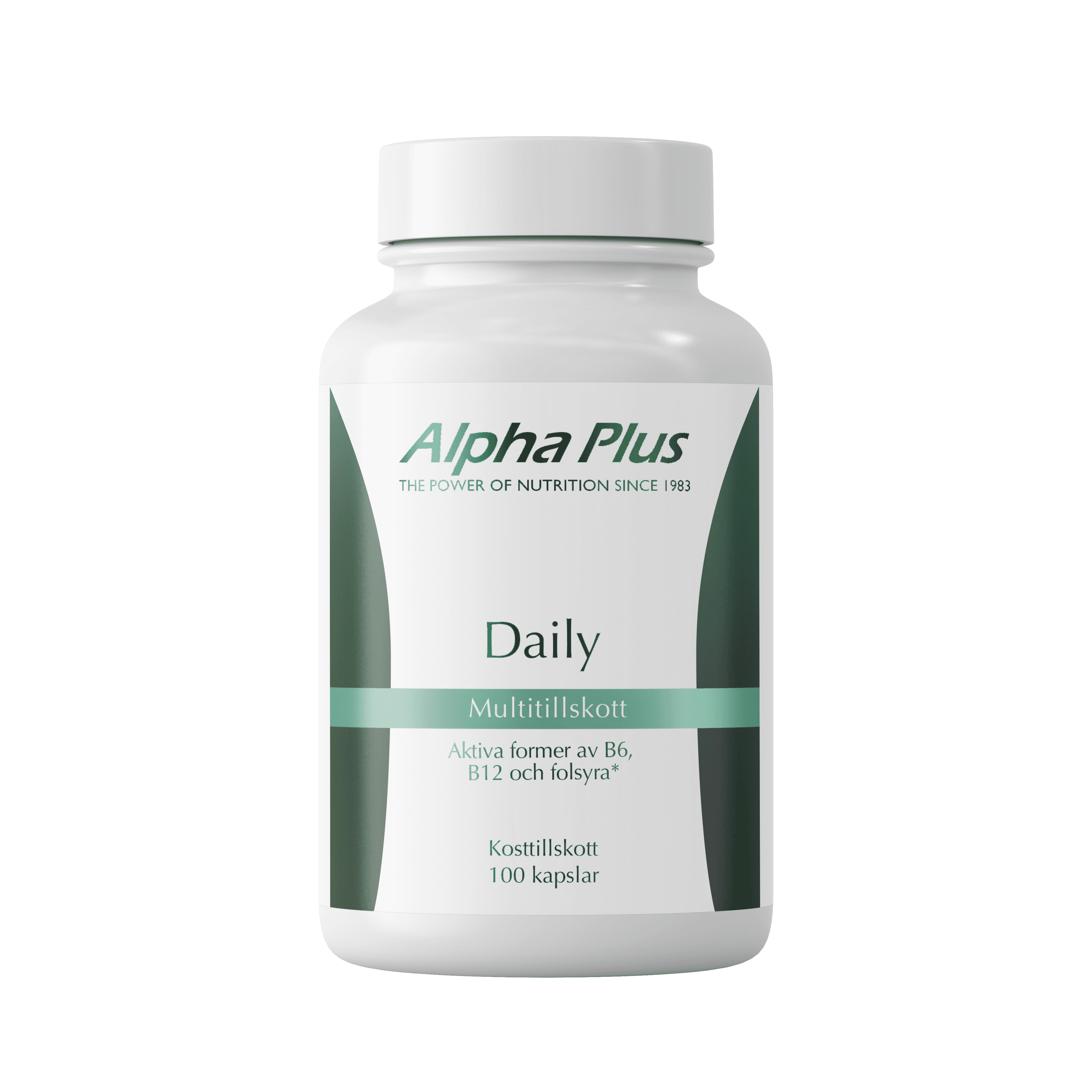 Alpha Plus Daily Multitillskott 100 kapslar