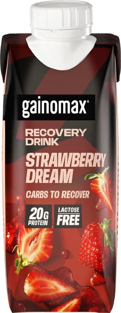 Gainomax Recovery Jordgubb 250ml