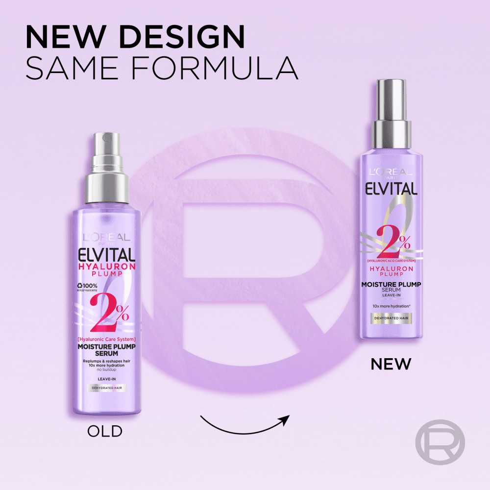 L'Oreal Paris Elvital Hyaluron Plump Leave-in Spray 150ml - produktbild 2