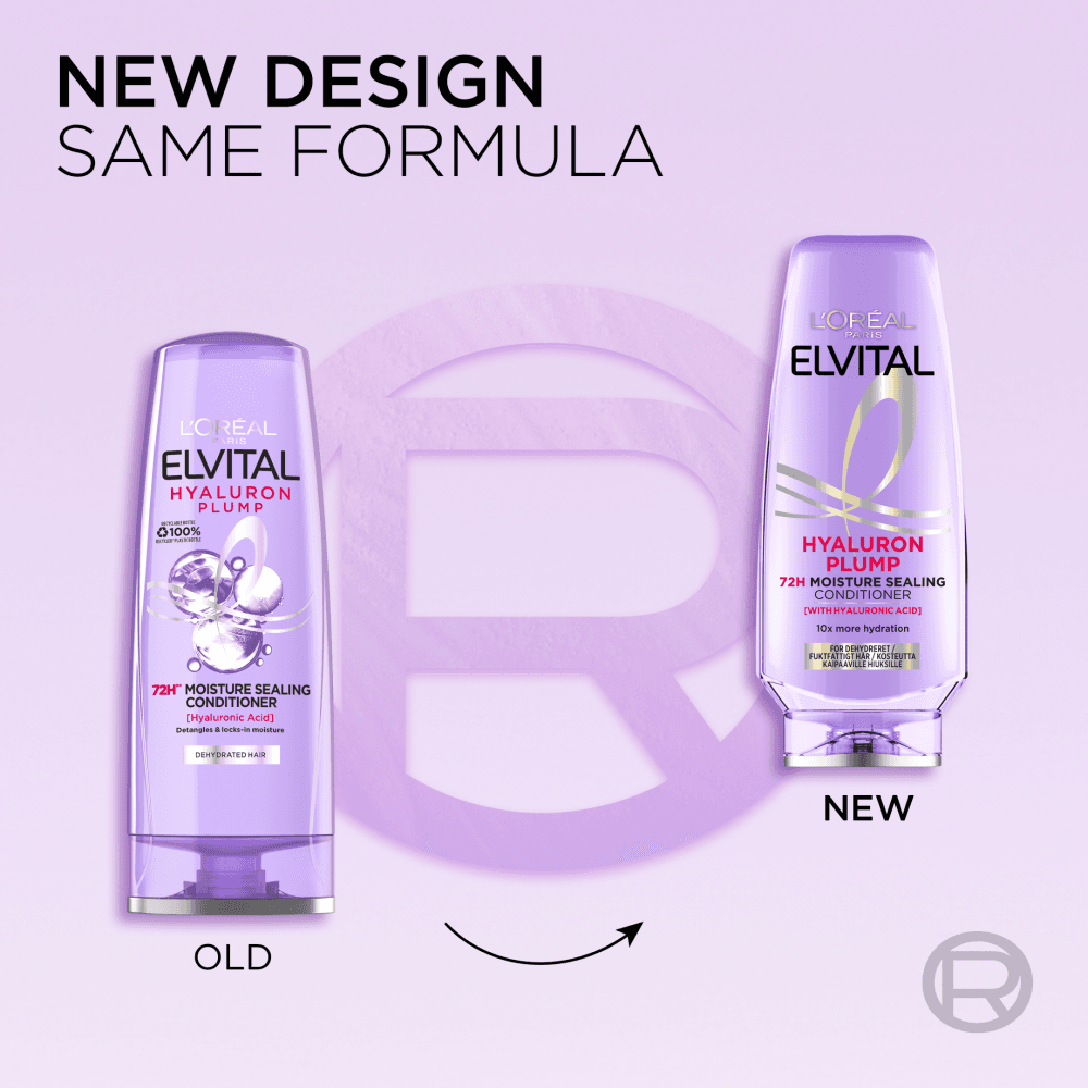 L'Oréal Paris Elvital Hyaluron Plump Conditioner 200 ml - produktbild 2
