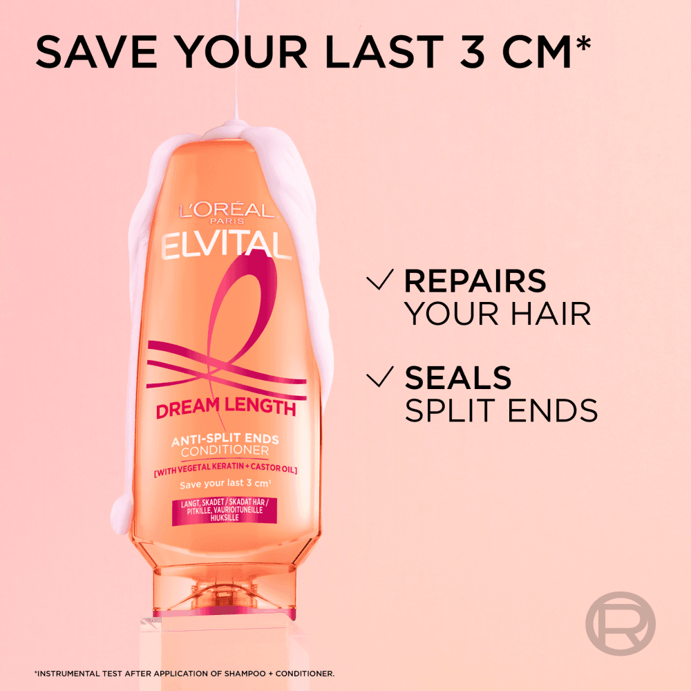L'Oréal Paris Elvital Dream Length Restoring Conditioner 200 ml - produktbild 4