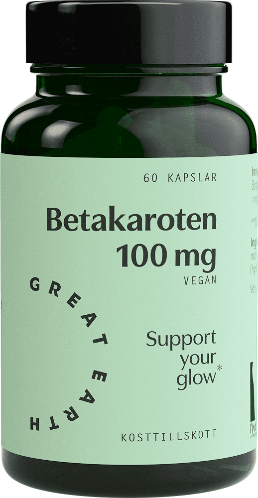 Great Earth Betakaroten 60 kapslar