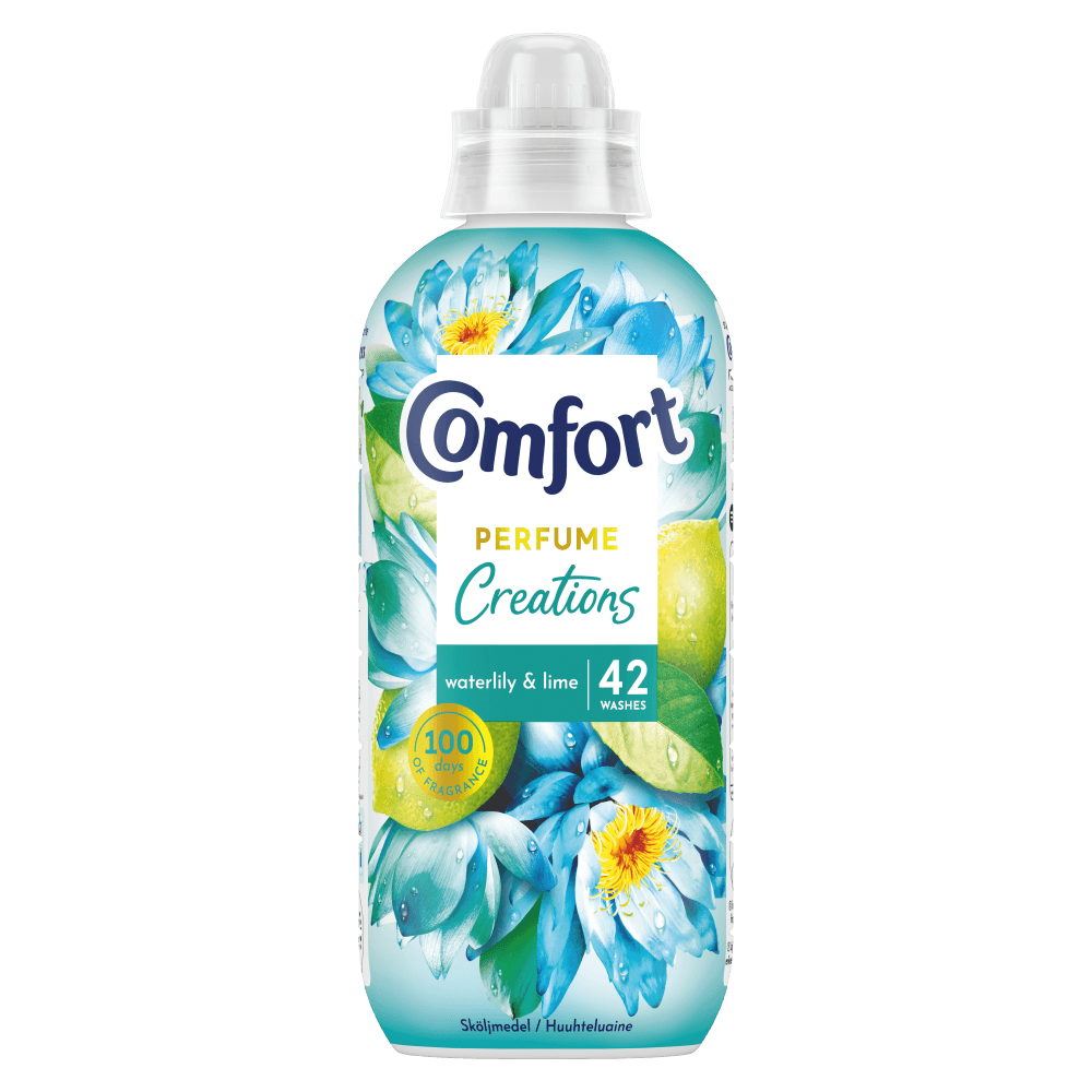 Comfort Sköljmedel Perfume Creations Waterlily & Lime 762 ml