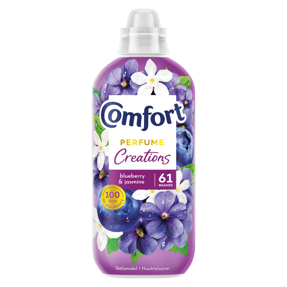 Comfort Sköljmedel Perfume Creations Blueberry & Jasmine 1100 ml