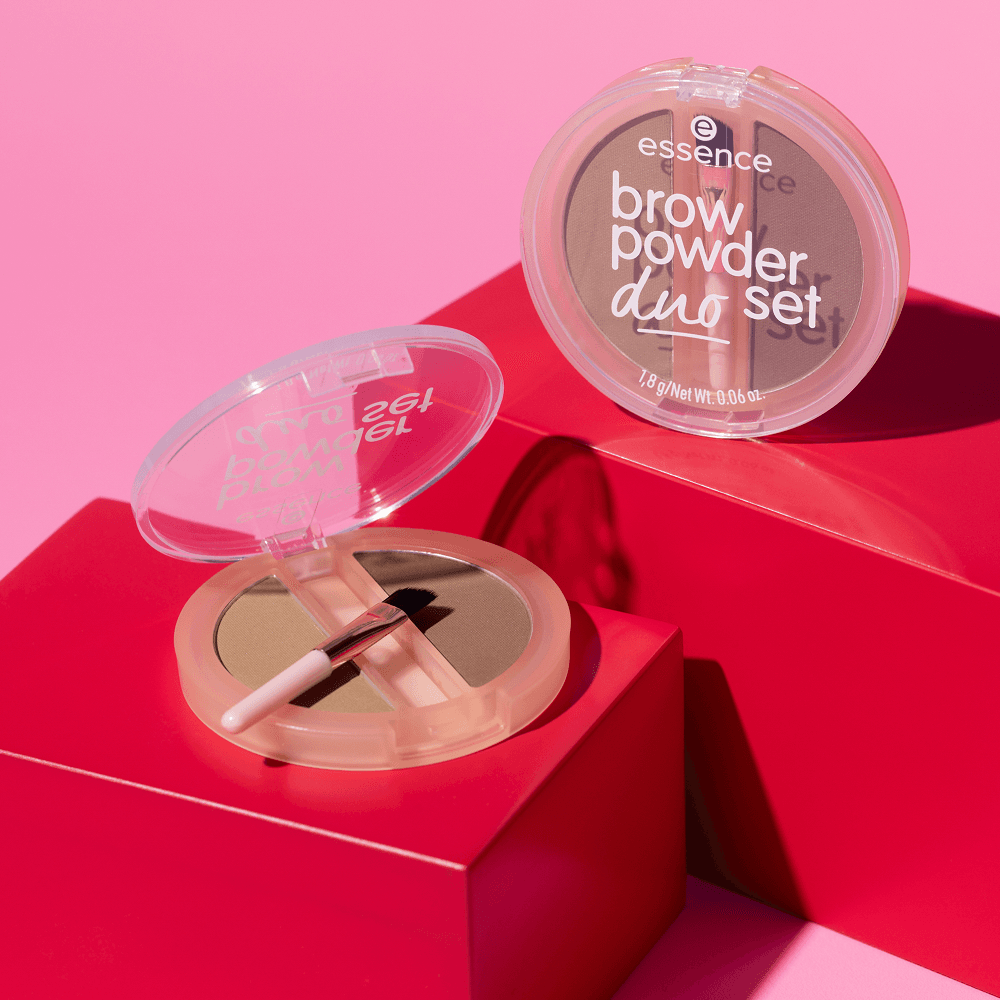 essence Brow Powder Duo Set 01 Light 1,8 g - produktbild 5