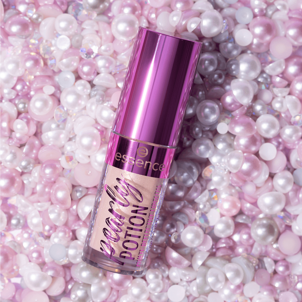 essence Pearly Potion Multi-Reflective Lipgloss 01 Golden Peach 2,5 ml - produktbild 5