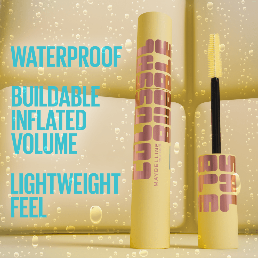 Maybelline New York The Colossal Bubble Vattenfast Mascara Black 8,8 ml - produktbild 3