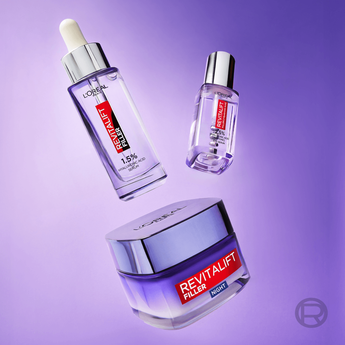 L'Oréal Paris Revitalift Filler Nattkräm 50 ml - produktbild 4