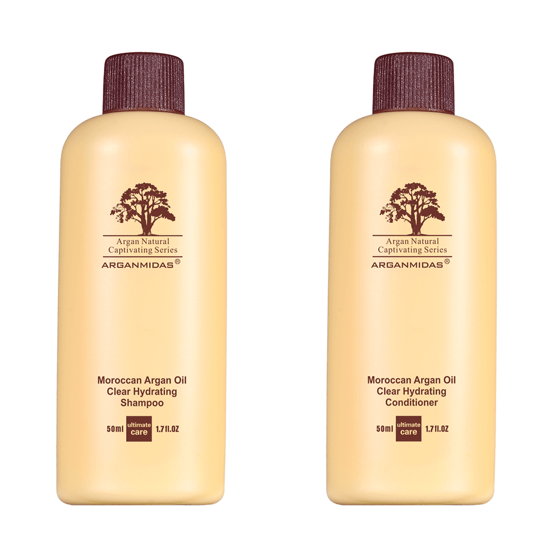 Arganmidas Shampoo + Conditioner Travel Kit 2x50 ml