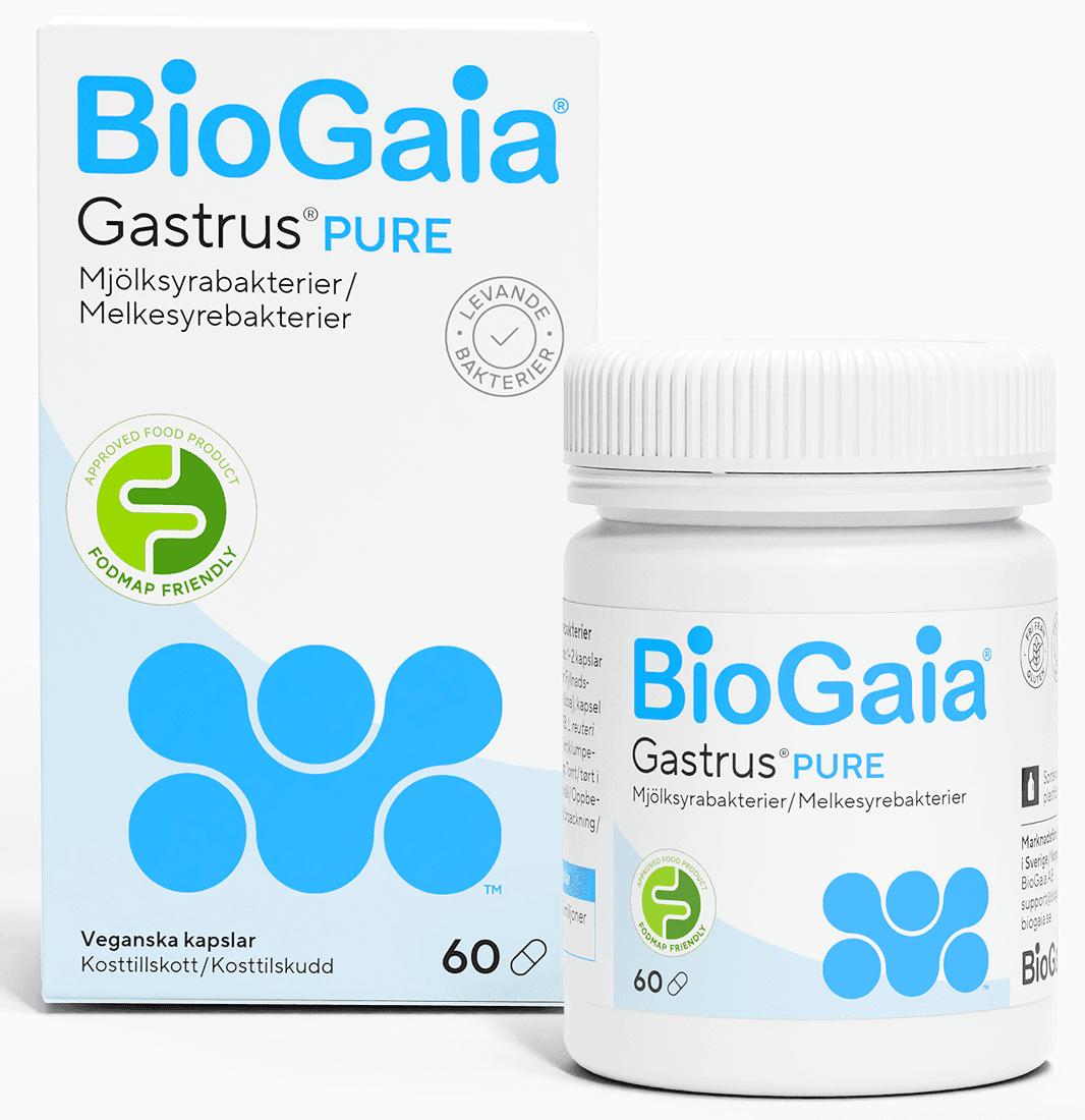 BioGaia Gastrus PURE 60 kapslar