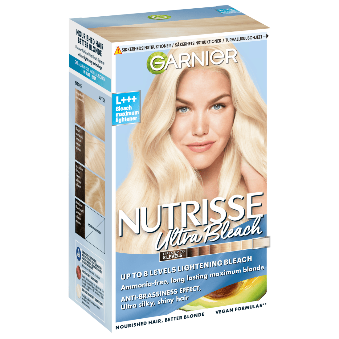 Garnier Nutrisse Ultra Bleach Blekning L+++ Bleach Maximum Lightener - produktbild 2