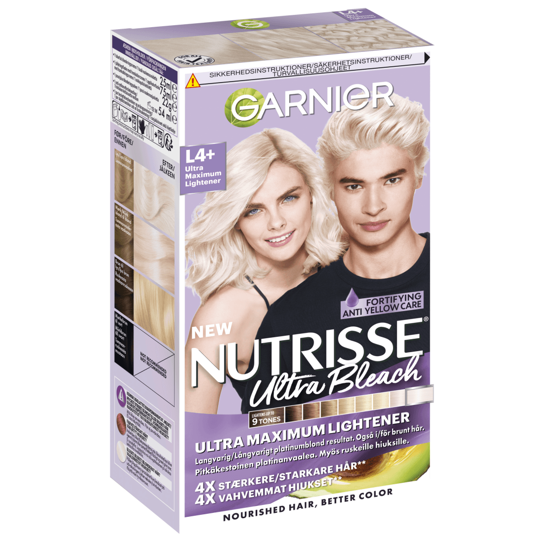 Garnier Nutrisse Ultra Bleach Blekning L4+ Ultra Maximum Lightener - produktbild 2