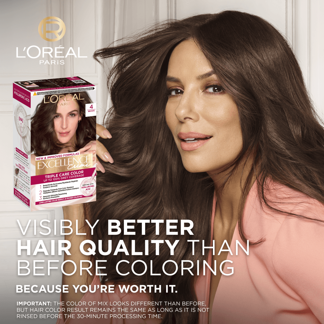 L'Oréal Paris Excellence Creme Permanent Hårfärg 9 Very Light Blonde - produktbild 3