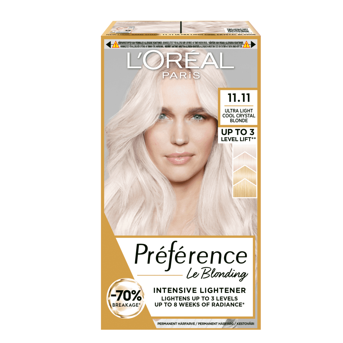 L'Oréal Paris Préférence Le Blonding Permanent Hårfärg 11.11 Oslo