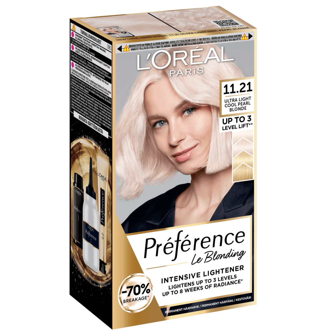 L'Oréal Paris Préférence Le Blonding Permanent Hårfärg 11.21 Moscow - produktbild 2