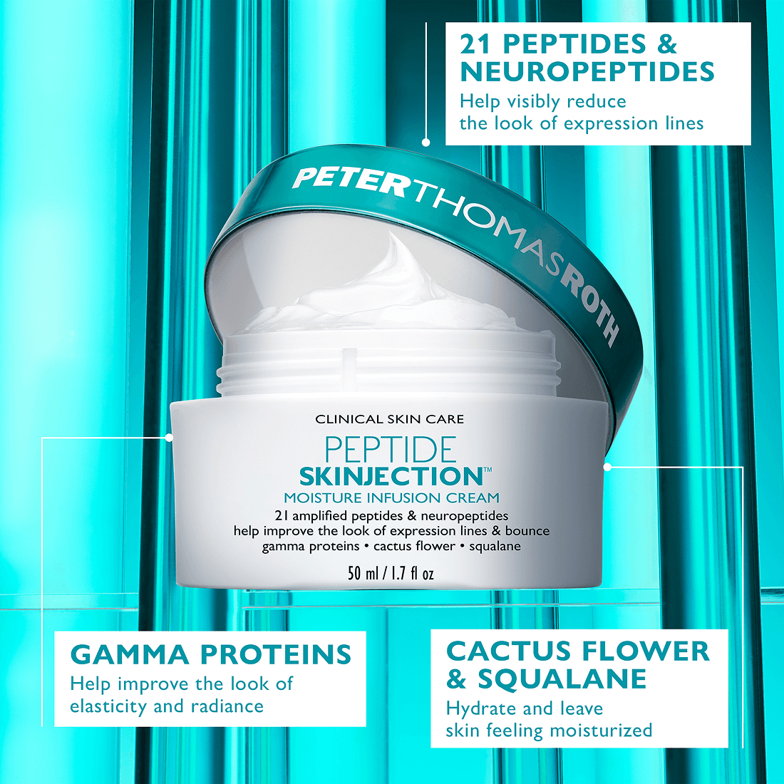 Peter Thomas Roth Peptide Skinjection Moisture Infusion Cream 50 ml 2