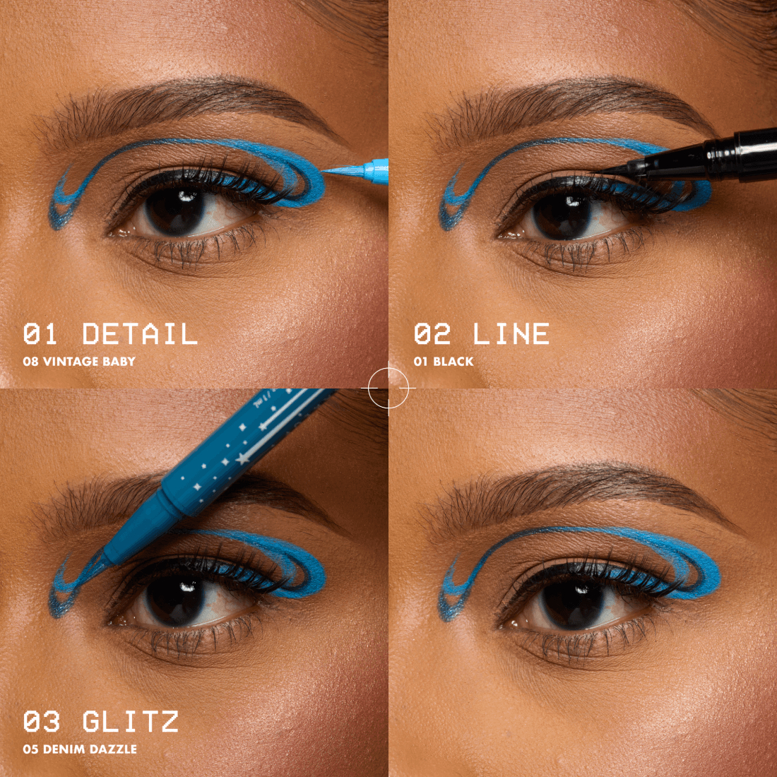 NYX Professional Makeup Epic Ink Waterproof Liquid Eyeliner 08 Vintage Baby 1 ml - produktbild 5