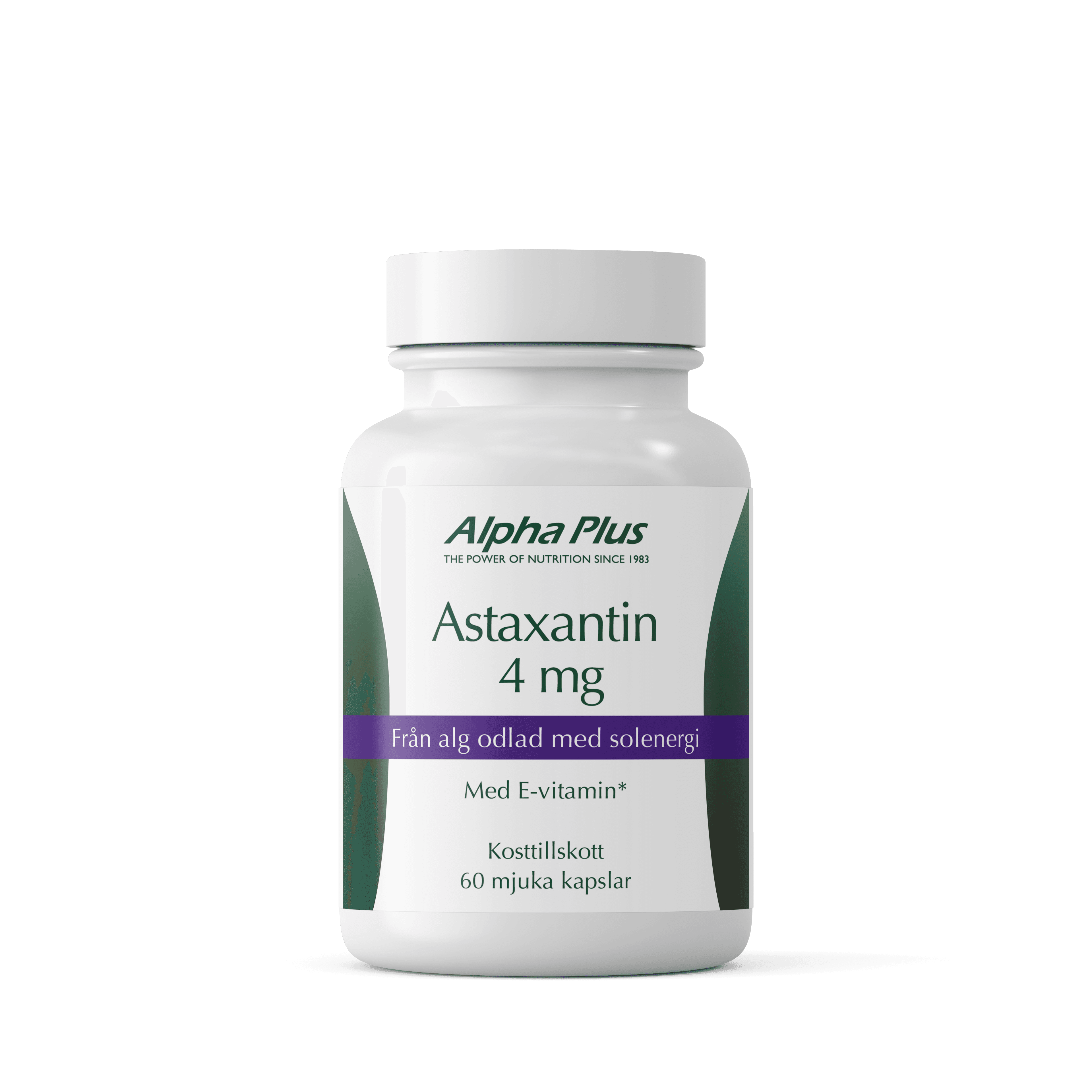 Alpha Plus Astaxantin 4mg 60 kapslar