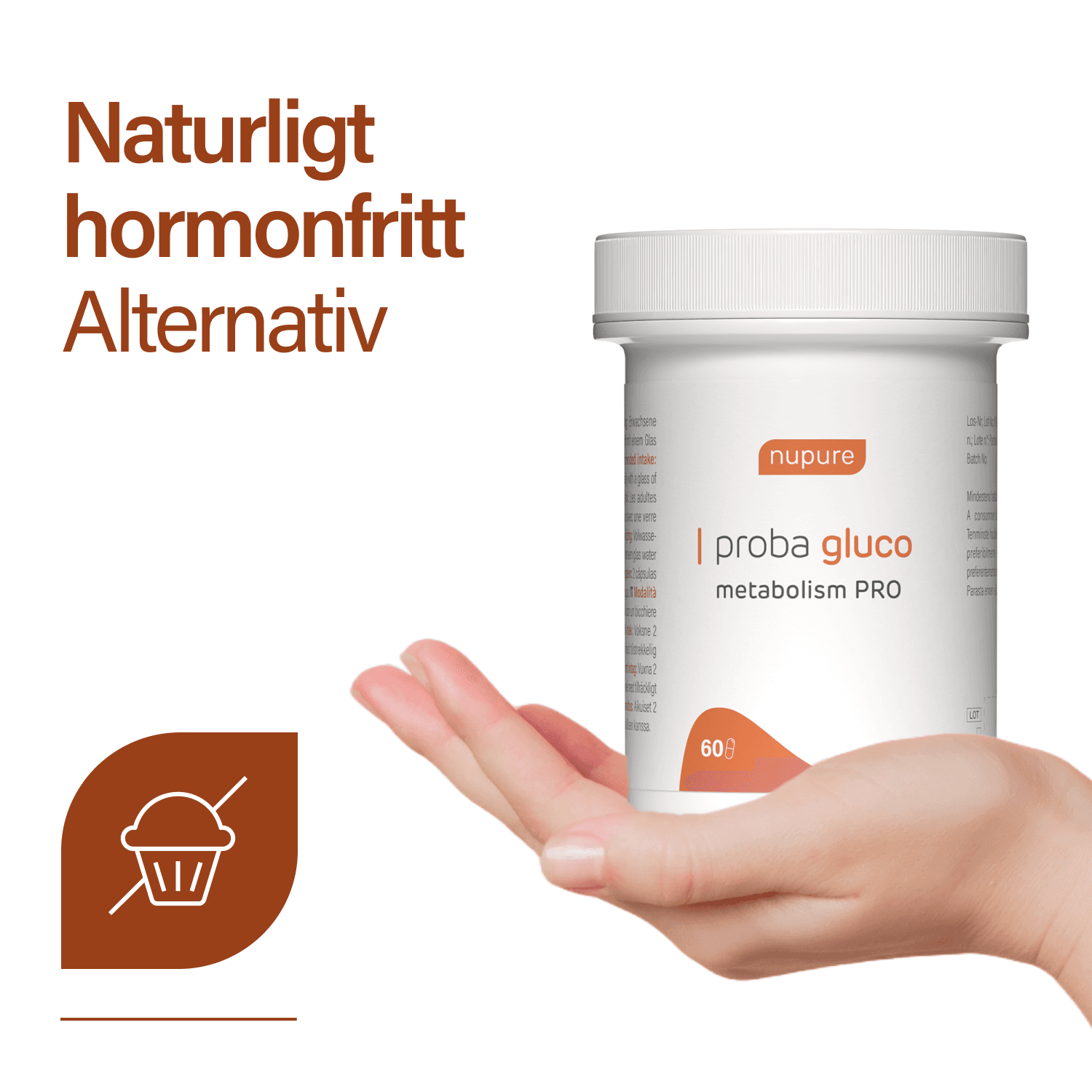 Nupure Proba Gluco Metabolism PRO 60 kapslar 3