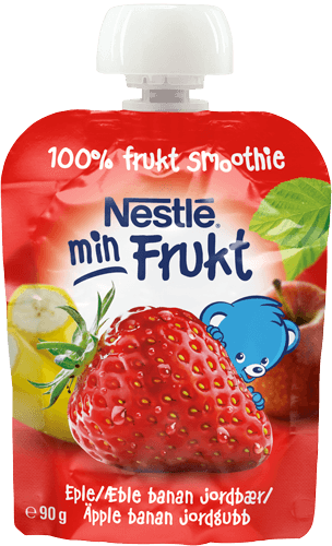 Nestlé Min Frukt Äpple Banan Jordgubb 90 g