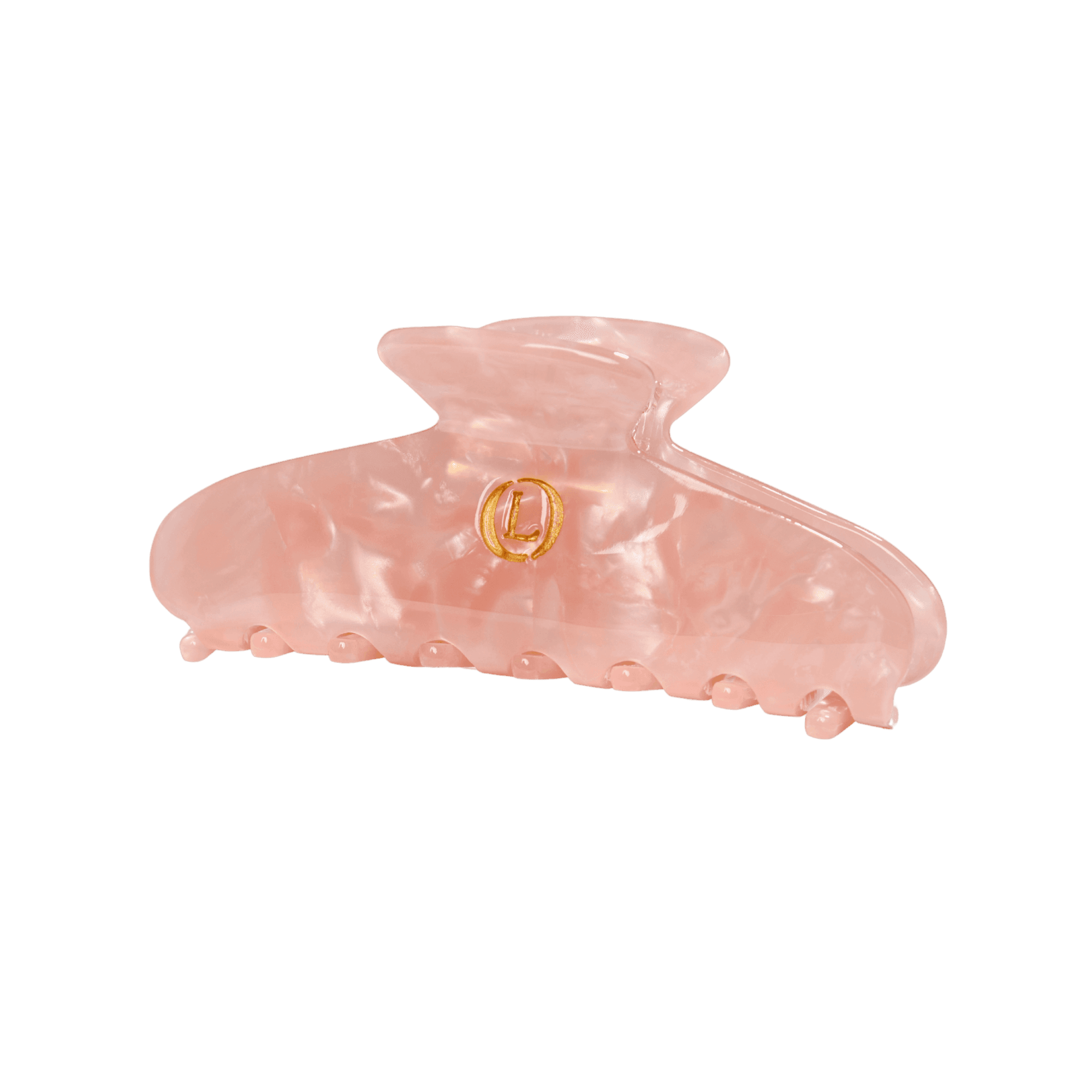Lenoites Eco-Friendly Claw Clip Medium Rosé Pearl