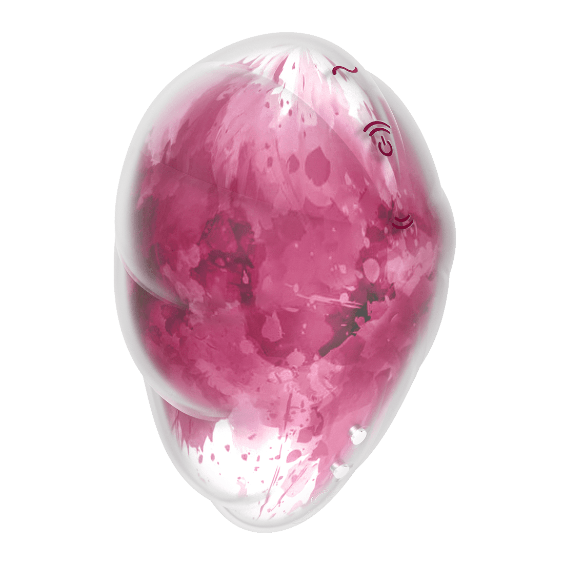Satisfyer Cloud Dancer Red Print Lufttrycksvibrator 4