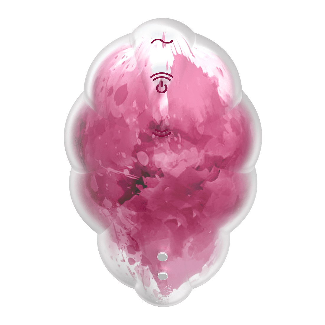Satisfyer Cloud Dancer Red Print Lufttrycksvibrator 5