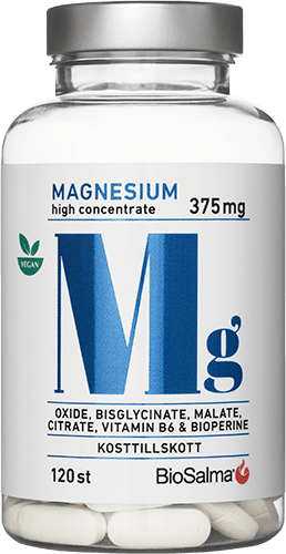BioSalma Magnesium 375 mg 120 tabletter