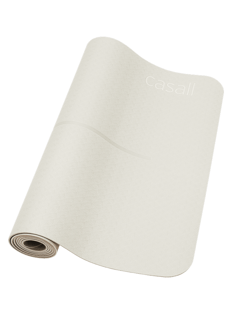 Casall Position Yoga Mat Light Sand/Clay Brown 4 mm