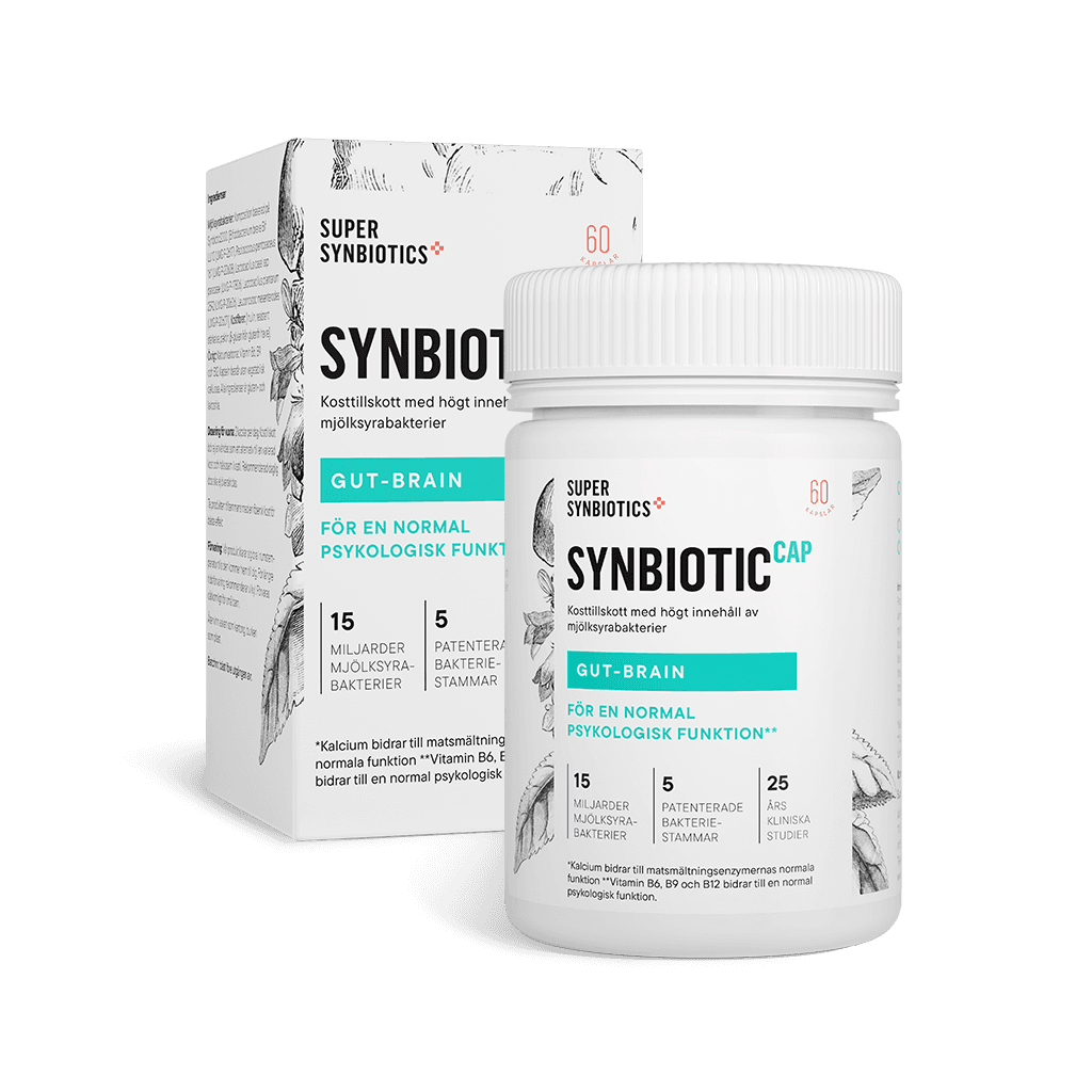 SuperSynbiotics Synbiotic Cap Gut-Brain 60 kapslar