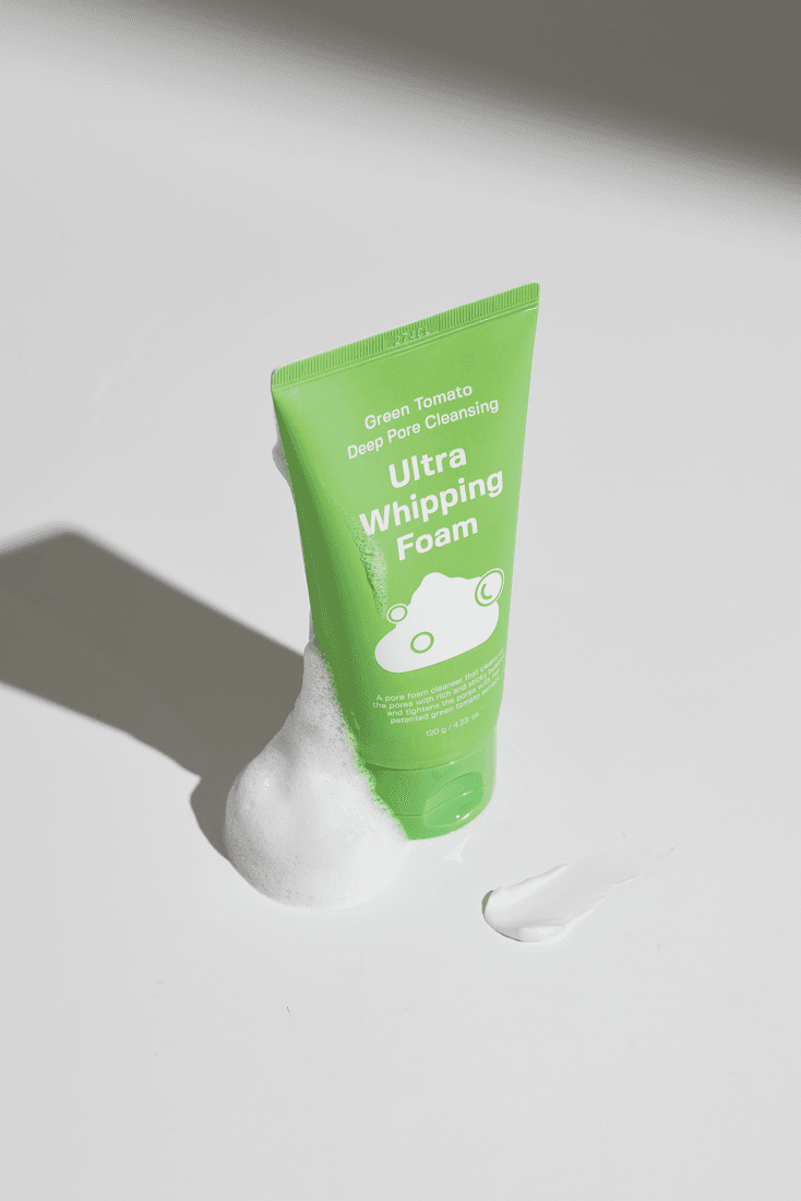 Sungboon Editor Green Tomato Deep Pore Cleansing Ultra Whipping Foam 120 g 3