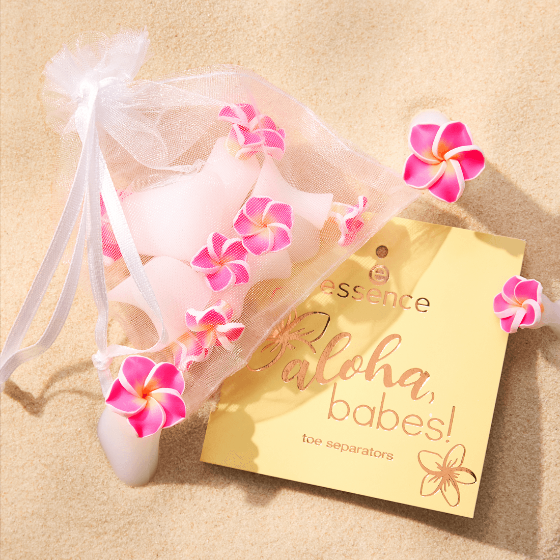 essence Aloha, Babes! toe separators 01 Beach Walk? Let's Talk! 8 st - produktbild 3
