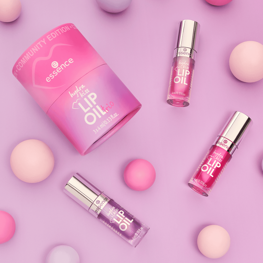 essence Hydra Kiss Lip Oil Trio 01 Lip's Choice Awards - produktbild 5