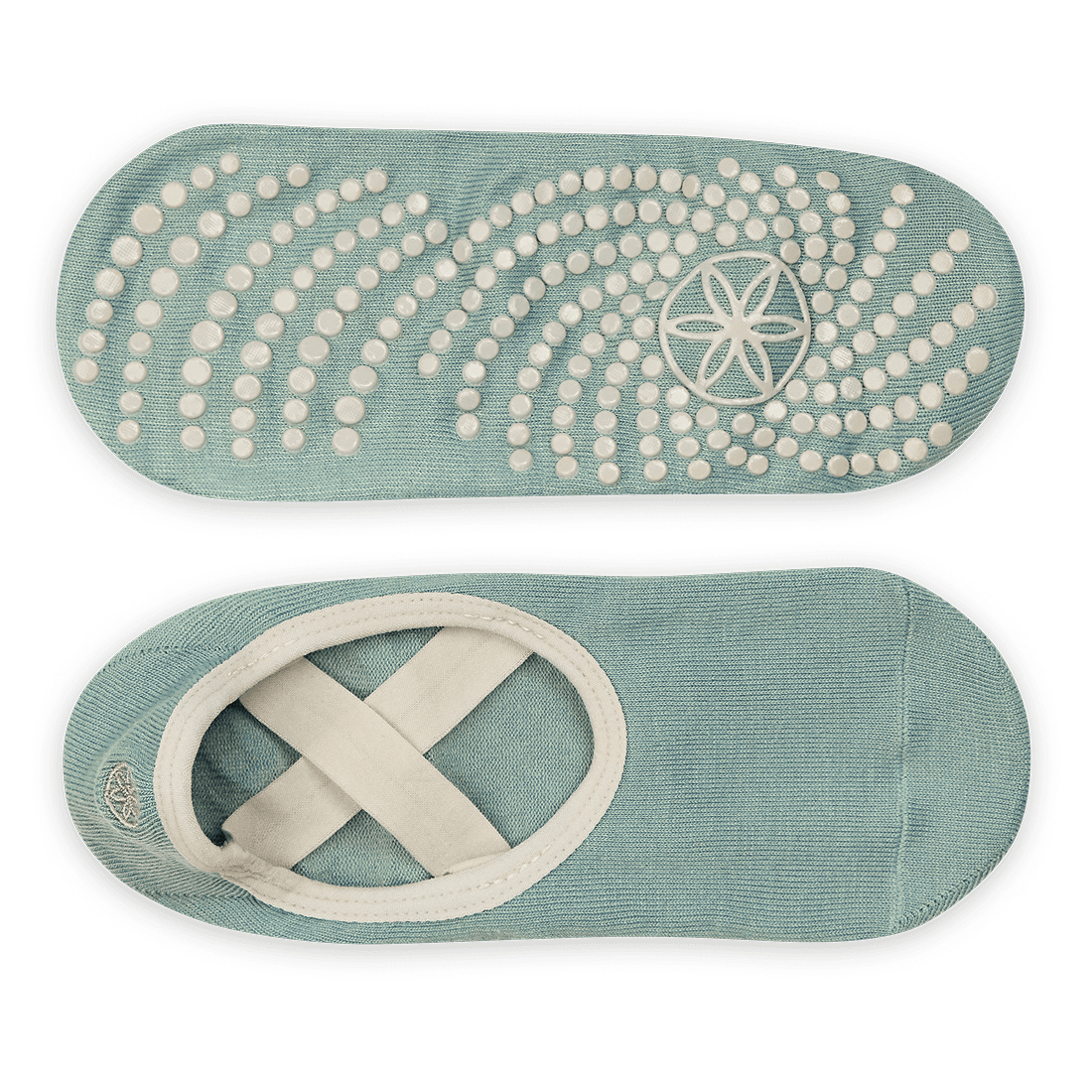 Gaiam Yoga Grippy Barre Socks Iceberg Dawn 2