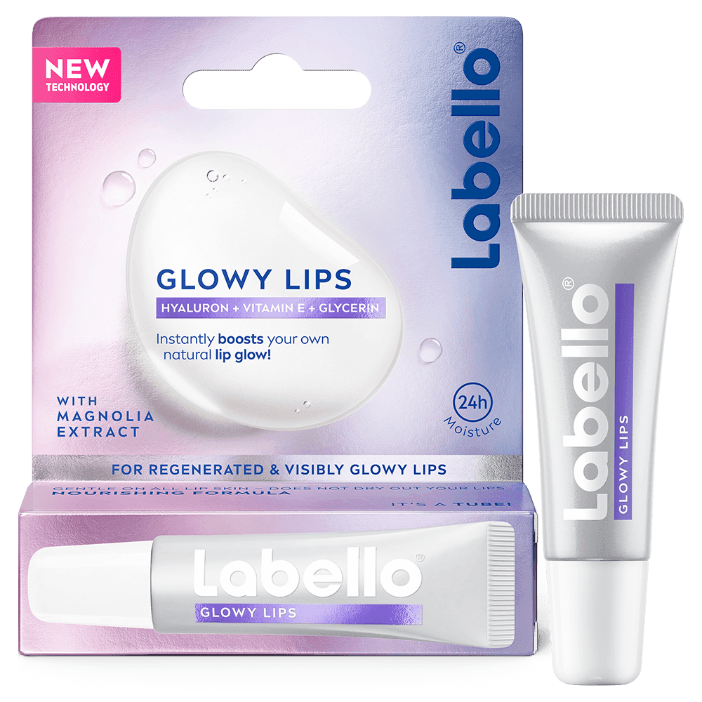 Labello Läppbalsam Glowy Lips Clear 10 ml