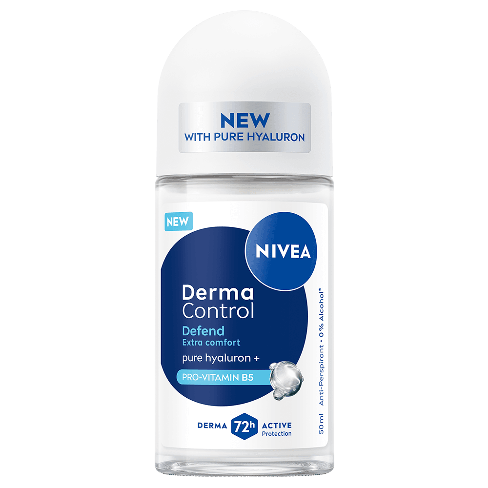 NIVEA Antiperspirant Deo Derma Control Defend Roll On 50 ml