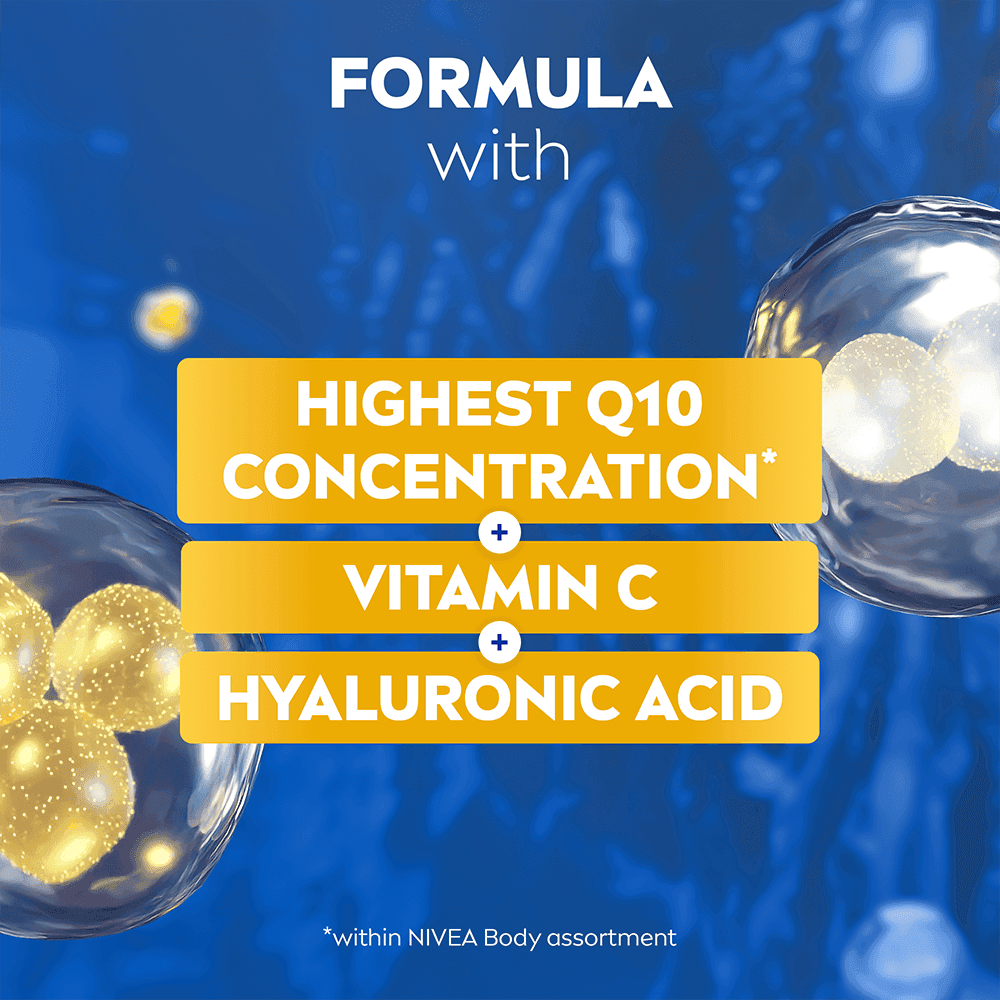 NIVEA Body Serum Lotion Q10 Firming Energizing 200 ml - produktbild 5