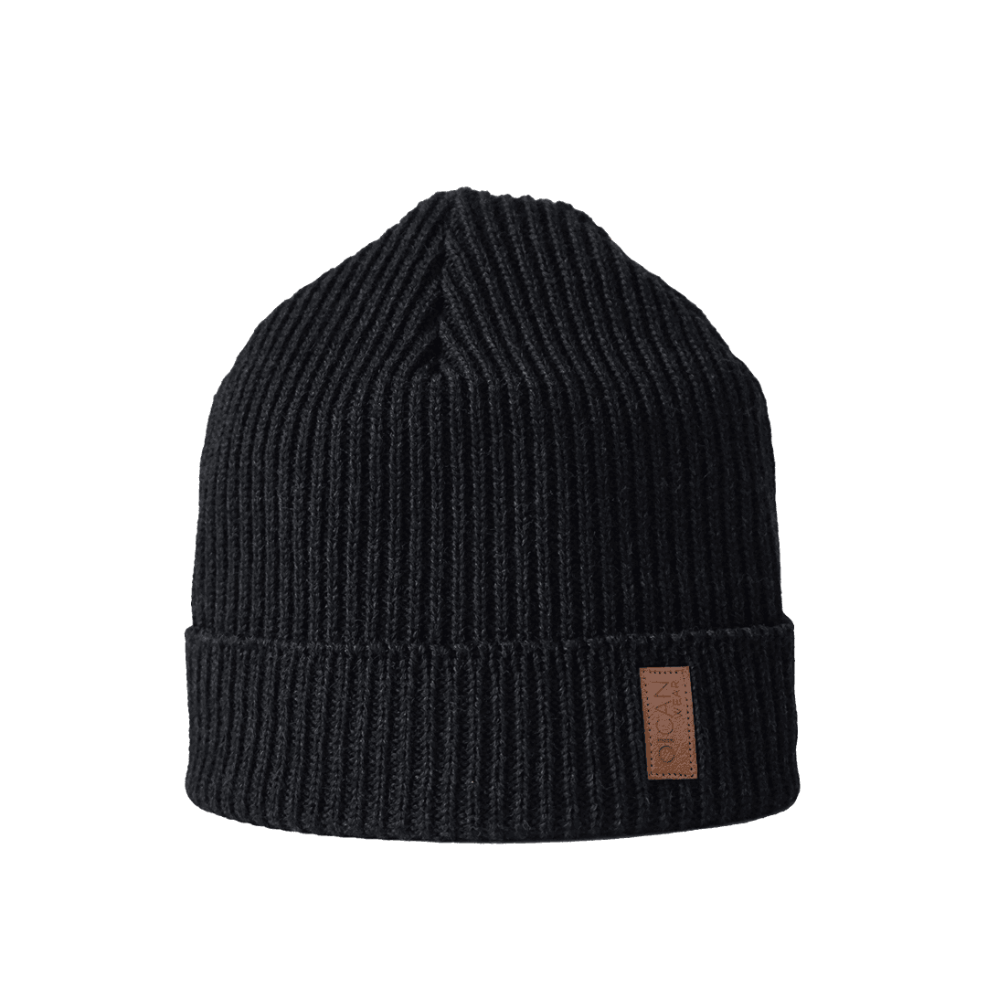OICAN Safe Hat Knitted Wool Black XL