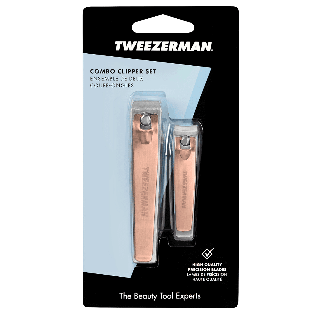 Tweezerman Retail Combo Clipper Set Rose Gold 3