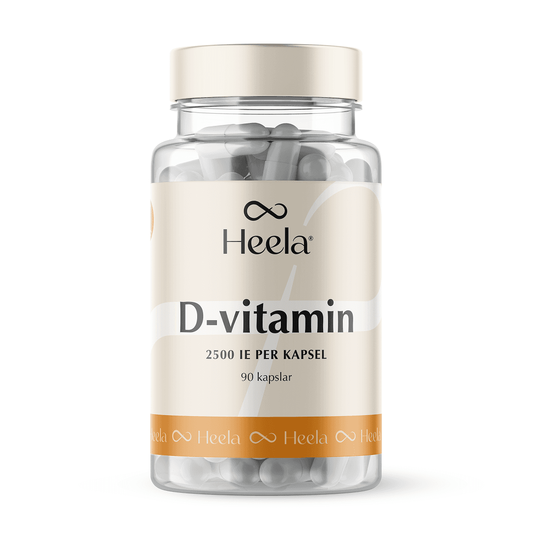 Heela D-vitamin 2500 IE 90 kapslar