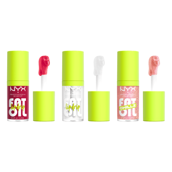 NYX Professional Makeup Fat Oil Lip Drip Gloss Trio Kit - produktbild 2