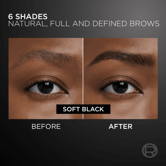 L'Oréal Paris Infaillible Faux Brow Pen 393 Soft Black 1 ml - produktbild 4