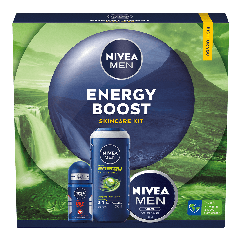 NIVEA MEN Energy Boost Giftpack 2